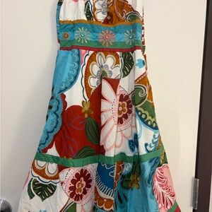 Rene Derhy Sleeveless Midi Dress